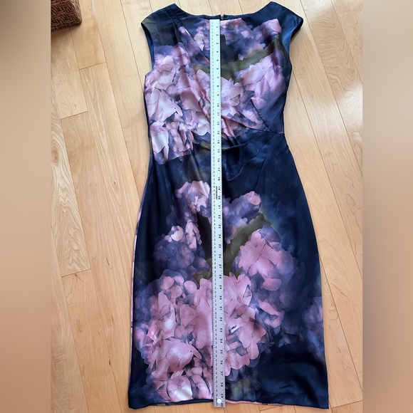 SUZI CHIN for MAGGY BOUTIQUE floral cocktail dress 👗 - Picture 6 of 8